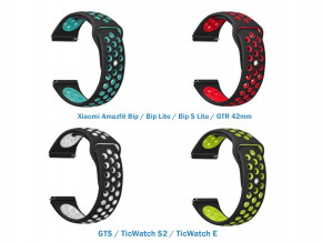   4  Vents Style Becover  Xiaomi Amazfit Bip/Bip Lite/Bip S Lite/GTR 42mm/GTS/TicWatch S2/TicWatch E Girl (706526)