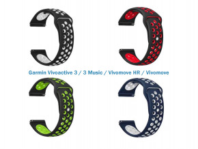   4  Vents Style Becover  Garmin Vivoactive 3/3 Music / Vivomove HR / Vivomove Boy (706537)