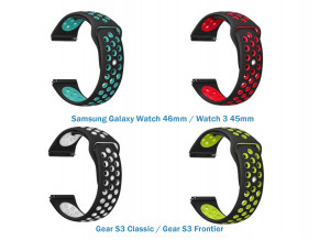   4  Vents Style Becover  Samsung Galaxy Watch 46mm / Watch 3 45mm / Gear S3 Classic / Gear S3 Frontier Girl (706538)