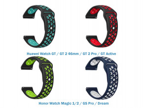   4  Vents Style Becover  Huawei Watch GT / GT 2 46mm / GT 2 Pro / GT Active / Honor Watch Magic 1/2 / GS Pro / Dream Boy (706541)