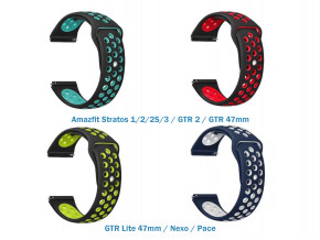   4  Vents Style Becover  Amazfit Stratos 1/2/2S/3 / GTR 2 / GTR 47mm / GTR Lite 47mm / Nexo / Pace Boy (706545)