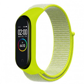  Nylon Style BeCover  Xiaomi Mi Smart Band 7 Lime (707662)