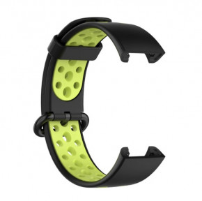  Vents Style Becover Xiaomi Redmi Smart Band 2 Black-Green (709423)