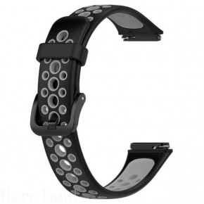  Vents Style Becover Huawei Band 7 Black-Gray (709438)