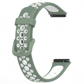  Vents Style Becover Huawei Band 7 Green-White (709443)