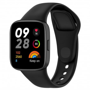   BeCover Xiaomi Redmi Watch 3 Black (710962)