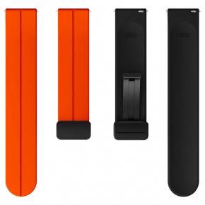   Epik Classy Smart Watch 20mm Orange / Black 4