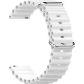  Epik Ocean Band Smart Watch 20mm  / White Epik 4