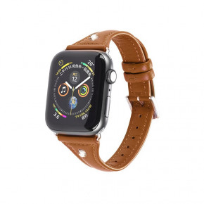 K  Hoco WB05 Ocean wave  Apple Watch Series 1/2/3/4 (38/40mm) Brown 3