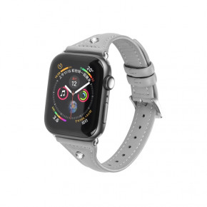 K  Hoco WB05 Ocean wave  Apple Watch Series 1/2/3/4 (38/40mm) Gray 3