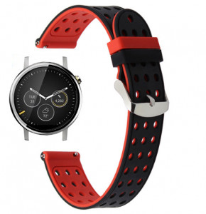       Motorola Moto 360 2nd gen (46 mm) - Black&;Red 6