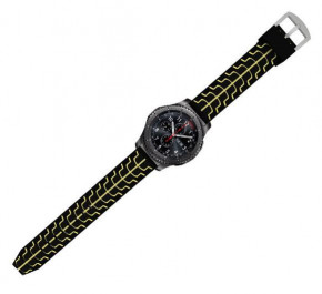   Primo Splint   Samsung Gear S3 Classic SM-R770 / Frontier RM-760 - Black&;Yellow