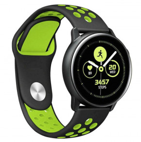   Primo Perfor Sport   Samsung Galaxy Watch Active / Active 2 - Black&;Green 5