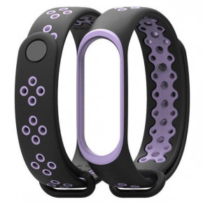   Primo Perfor Sport  - Xiaomi Mi Band 4 - Black&;Purple 4