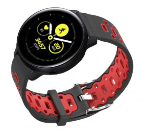   Primo Perfor Classic   Samsung Galaxy Watch Active / Active 2 - Black&;Red 3