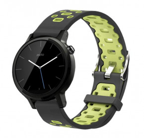   Primo Perfor Classic   Motorola Moto 360 2nd gen (42 mm ) - Black&;Green