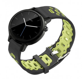   Primo Perfor Classic   Motorola Moto 360 2nd gen (42 mm ) - Black&;Green 5