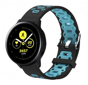   Primo Perfor Classic   Samsung Galaxy Watch Active / Active 2 - Black&;Blue 4