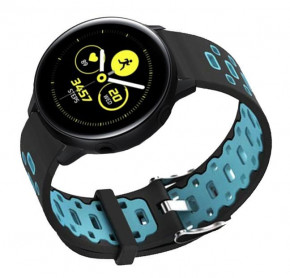   Primo Perfor Classic   Samsung Galaxy Watch Active / Active 2 - Black&;Blue 5