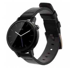   Primo Classic   Motorola Moto 360 2nd gen (42 mm ) - Black 6