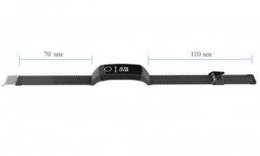    Primo Mijobs  - Huawei Honor Band 4 / 5 - Black 3