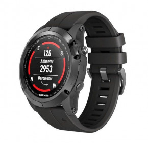   Primo   Garmin Fenix 5 / 5 Plus / Fenix 6 / 6 Pro - Black 6