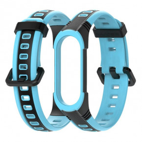   Primo Mijobs Perfor Classic    Xiaomi Mi Smart Band 5 - Black-Blue 3