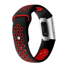   Primo      Fitbit Charge 3 / 4 - Black&;Red /  S 3