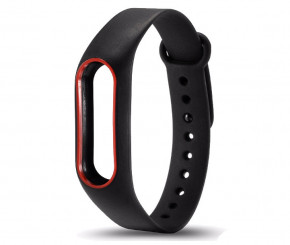   Primo    Xiaomi Mi Band 2 - Black-Red 3