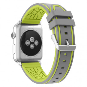   Primo Color Strip  Apple Watch 42mm / 44mm Grey-Yellow 3