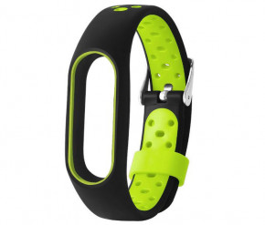   Primo Perfor Classic  Xiaomi Mi Band 2 - Black-Green 6