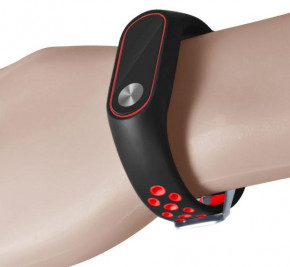   Primo Perfor Classic  Xiaomi Mi Band 2 - Black-Red 5