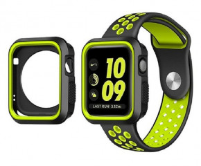    Primo  Apple Watch 42mm - Black / Yellow