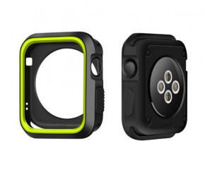    Primo  Apple Watch 42mm - Black / Yellow 3