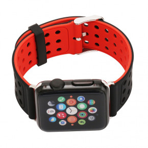     Primo  Apple Watch 38mm / 40mm - Black&;Red 6