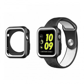    Primo  Apple Watch 42mm - Black / White