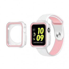    Primo  Apple Watch 42mm - White / Pink