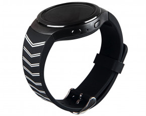   Primo   Samsung Gear S2 Sports SM-R720 / SM-R730 Strip Black 5