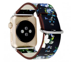   Primo Blue Flower  Apple Watch 42mm / 44mm (120mm) 4