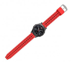   Primo Splint   Samsung Gear S3 Classic SM-R770 / Frontier RM-760 - Red&;Black