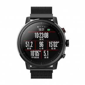 ̳   Primo   Xiaomi Huami Amazfit SportWatch 2 / Amazfit Stratos - Black 3