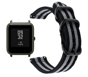   Primo Traveller   Xiaomi Huami Amazfit Bip / Amazfit GTS - Black&;Grey 4