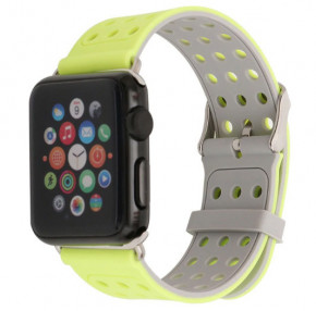     Primo  Apple Watch 42mm / 44mm - Grey&;Yellow