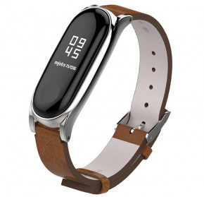   Primo MIJOBS  - Xiaomi Mi Band 3 - Silver&;Brown 5