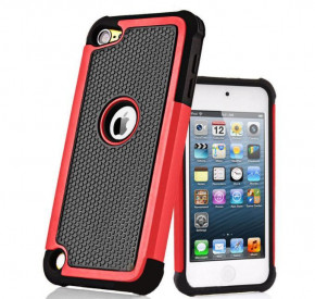  Primo Silicon Splint  Apple iPod Touch 5 / 6 - Red