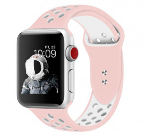     Primo  Apple Watch 38mm / 40mm - Pink&;White 3