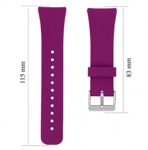   Primo Classic  Samsung Gear Fit 2 / Fit 2 Pro (SM-R360 / R365) - Purple Shape 6