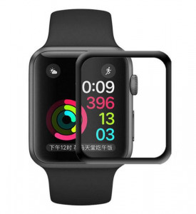 3D   Primo Tempered Glass  - Apple Watch 44mm - Black 3