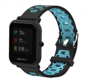   Primo Perfor Classic   Xiaomi Huami Amazfit Bip / Amazfit GTS - Black&;Blue