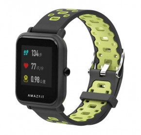   Primo Perfor Classic   Xiaomi Huami Amazfit Bip / Amazfit GTS - Black&;Green 5